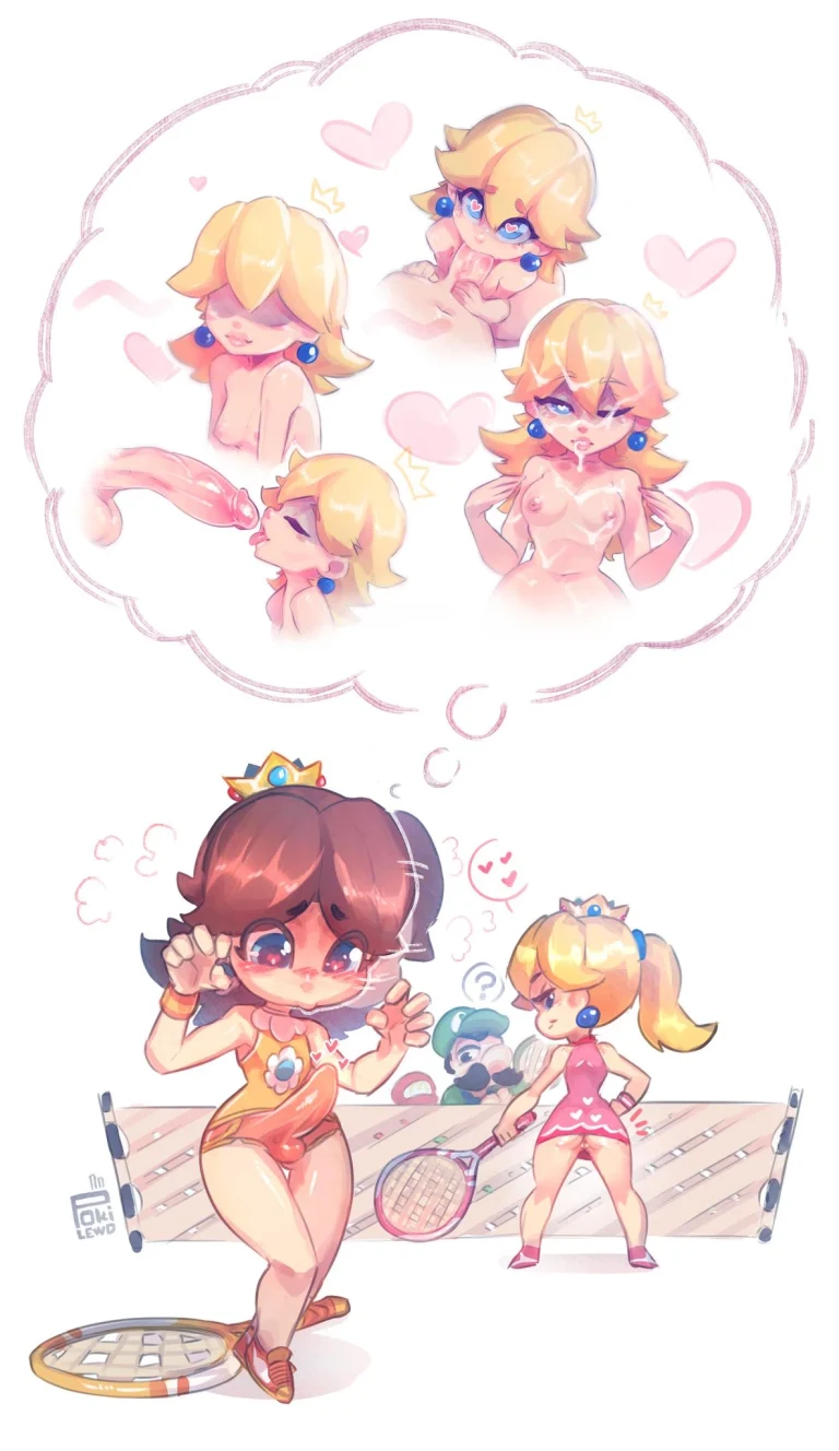 Pokilewd Mario porn comic picture 3