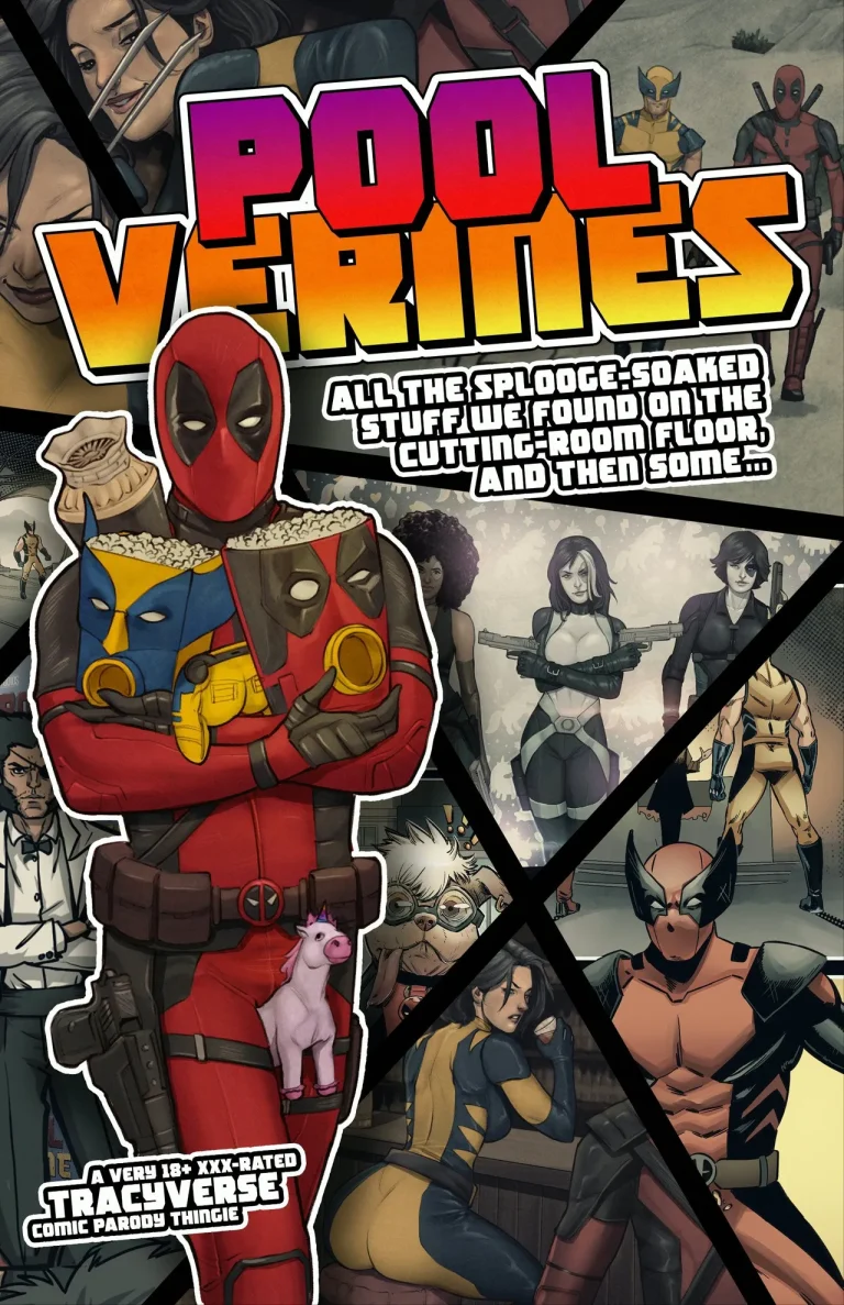 Poolverines porn comic picture 1