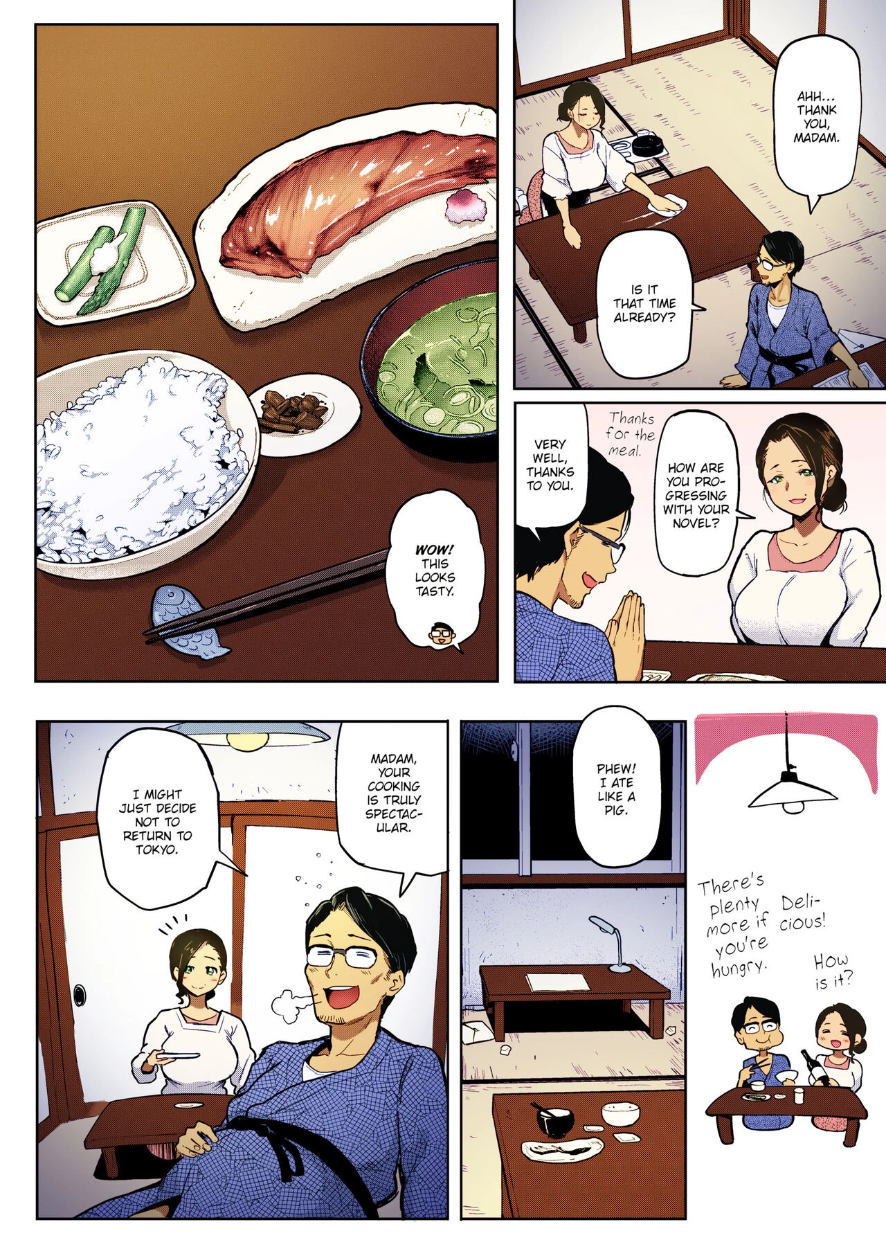 Port Inn (colorized) porn comic picture 2