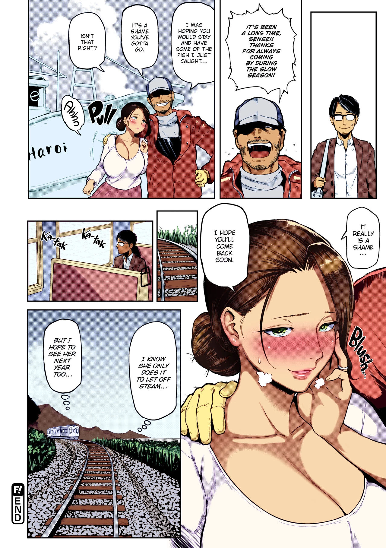 Port Inn (colorized) porn comic picture 20