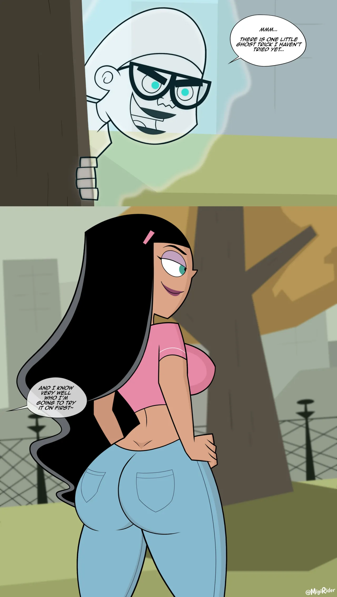Possesed Paulina porn comic picture 1