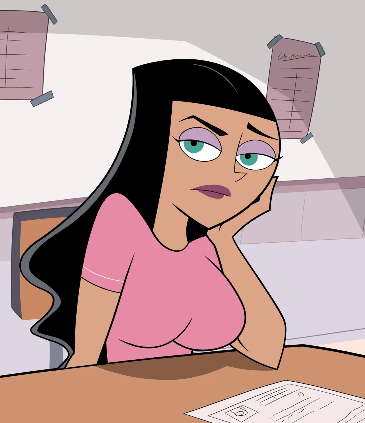 Possesed Paulina porn comic picture 24