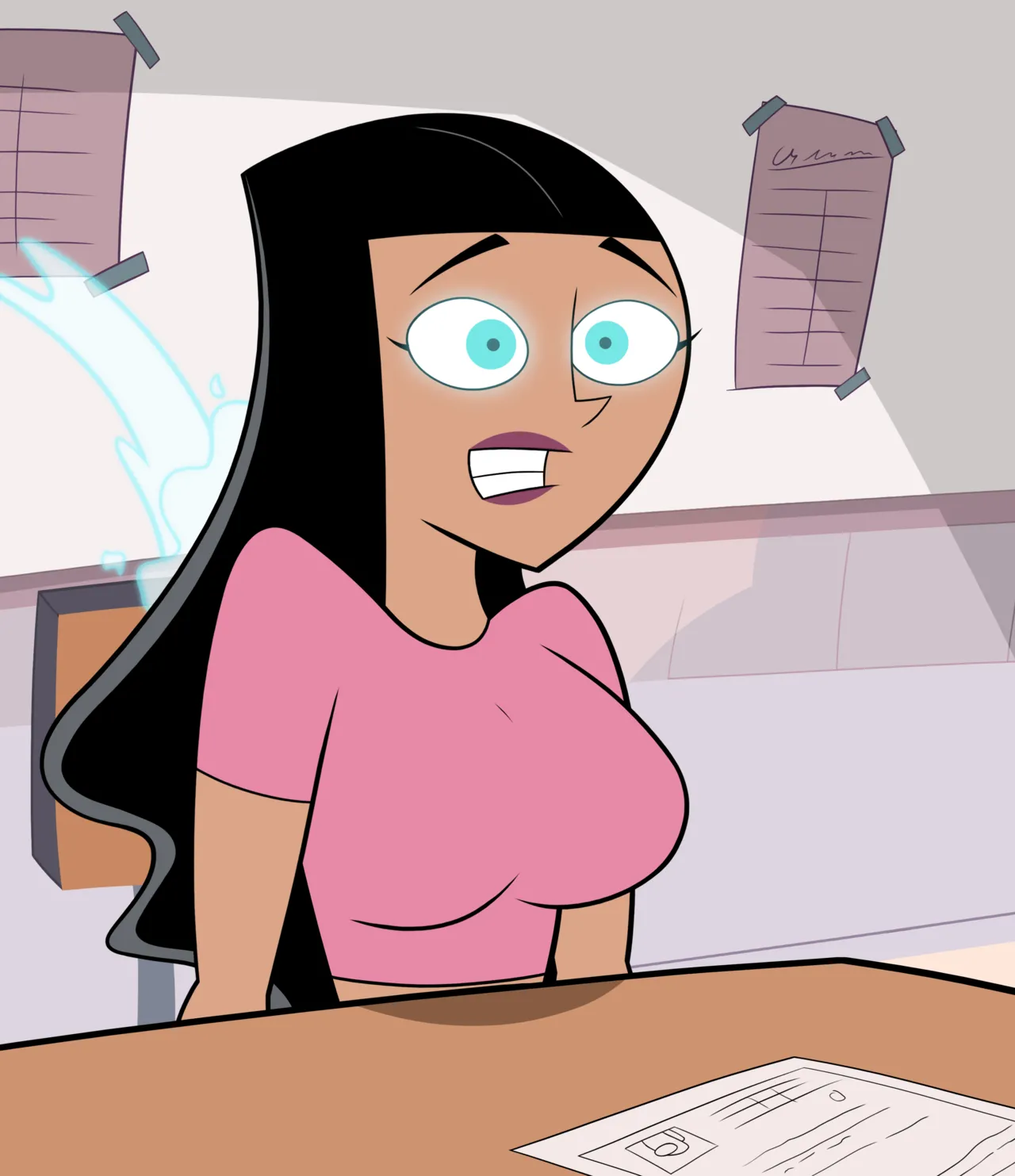 Possesed Paulina porn comic picture 25