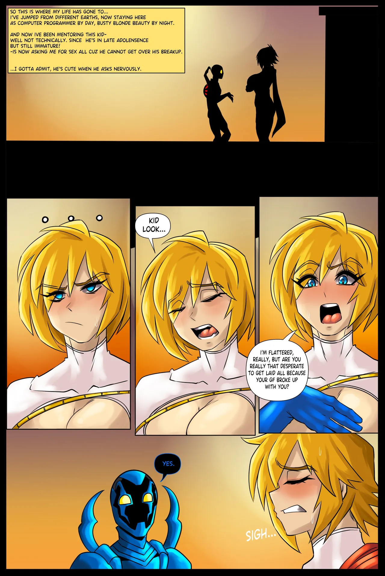 Power Girl: All Powered Up porn comic picture 2