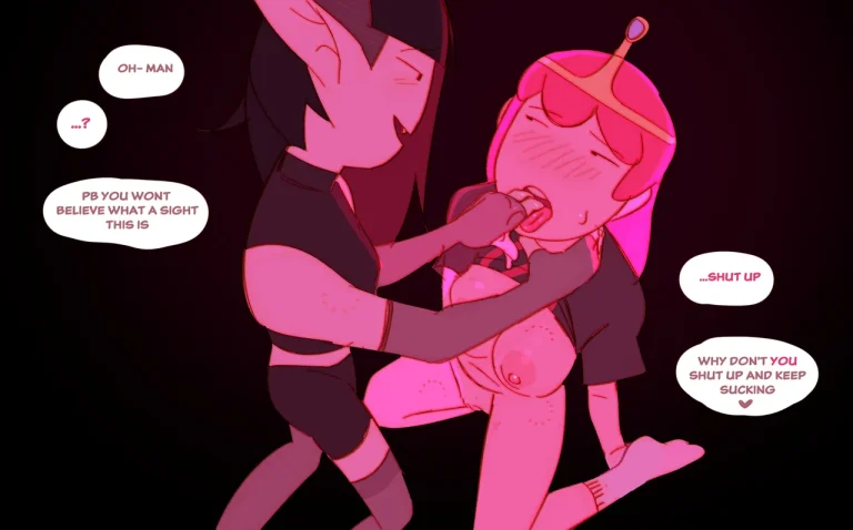 Princess Bubblegum and Marceline porn comic picture 10