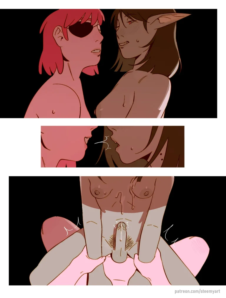 Princess Bubblegum and Marceline porn comic picture 35