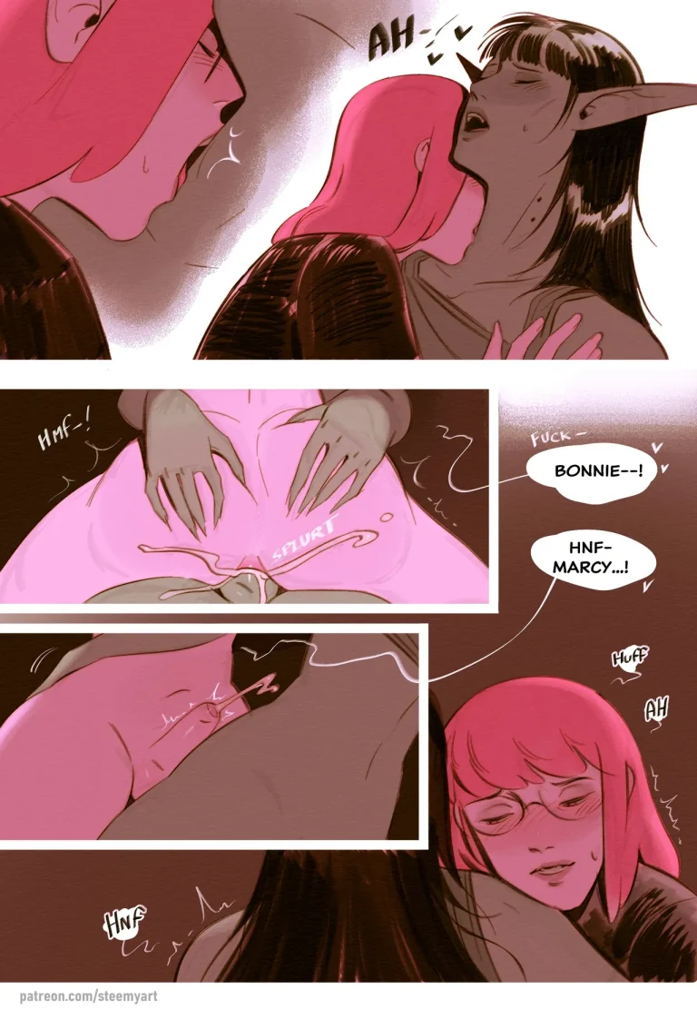 Princess Bubblegum and Marceline porn comic picture 51