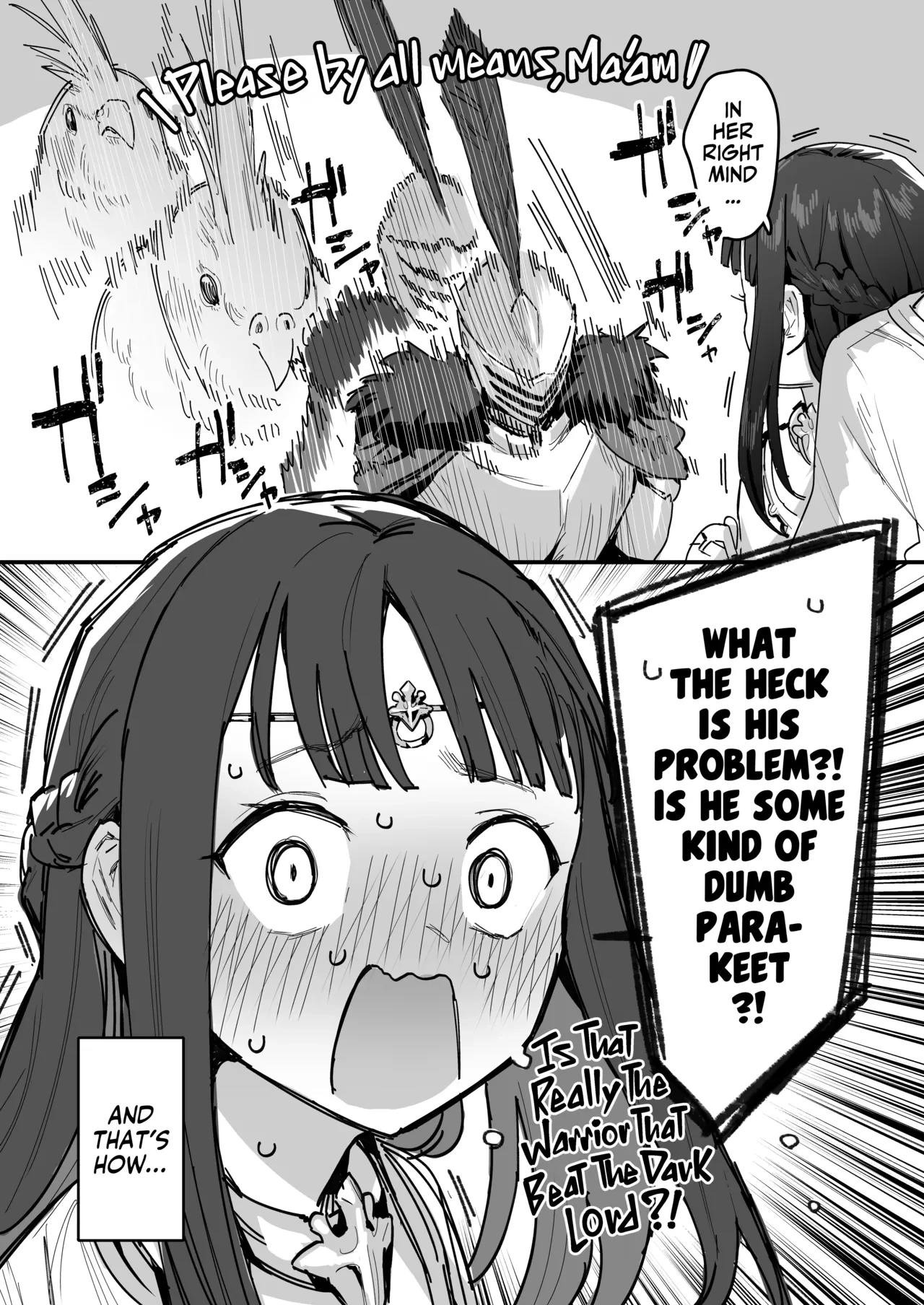 Princess & Queen Double Whopper?! + Omake | Yuusha to Hime to Okaa-sama!? porn comic picture 10