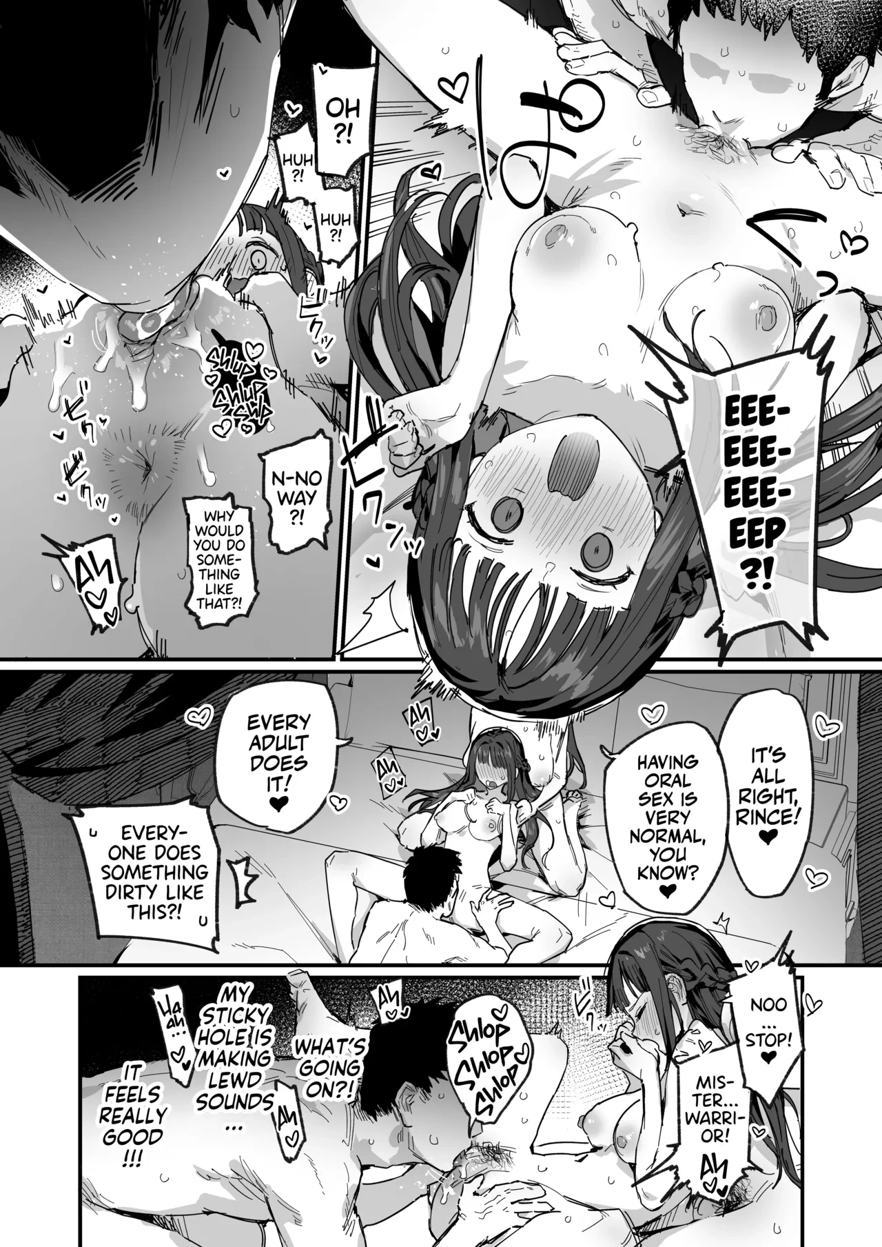 Princess & Queen Double Whopper?! + Omake | Yuusha to Hime to Okaa-sama!? porn comic picture 12