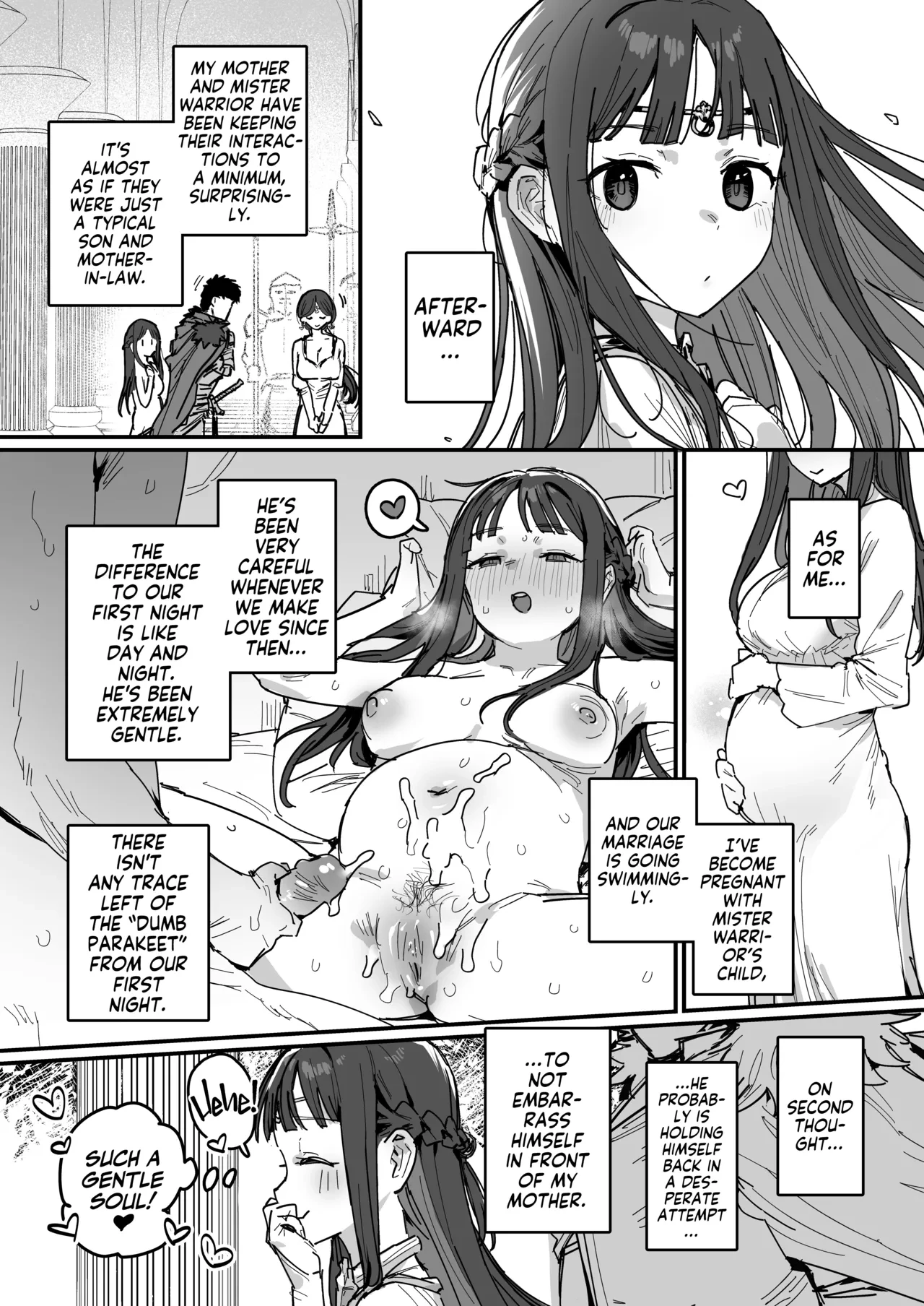 Princess & Queen Double Whopper?! + Omake | Yuusha to Hime to Okaa-sama!? porn comic picture 35