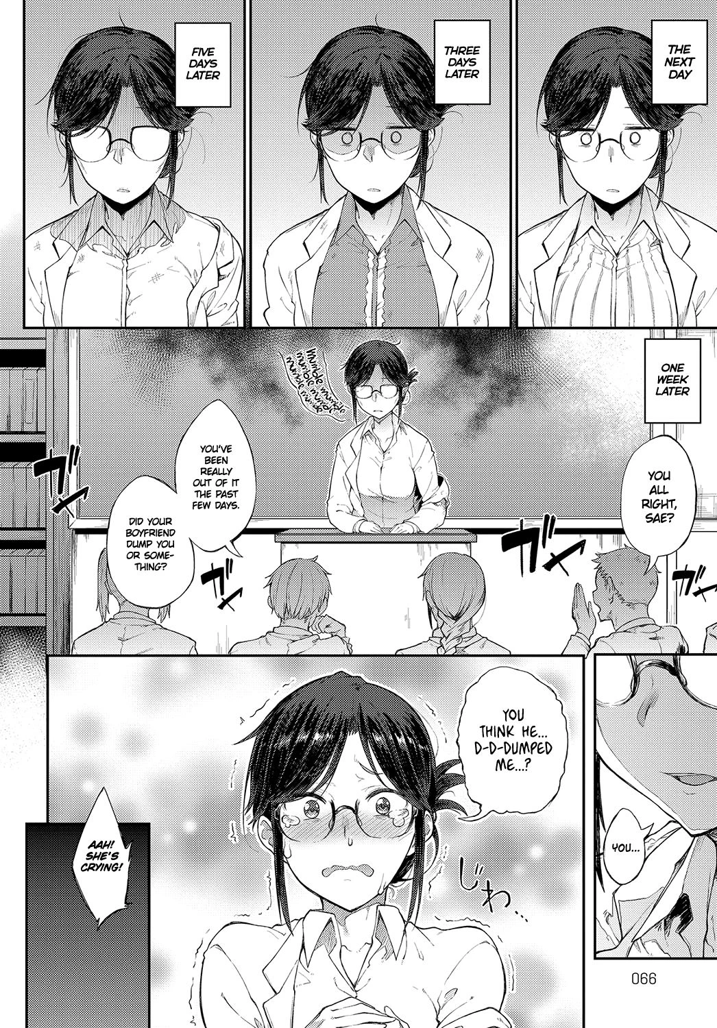Professor Sae Can't Hold Herself Back | Sae-chan Sensei wa Gaman Dekinai porn comic picture 4