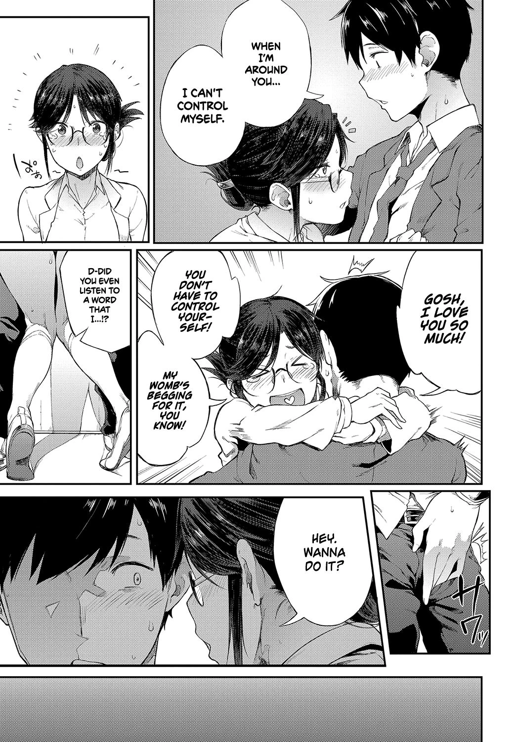 Professor Sae Can't Hold Herself Back | Sae-chan Sensei wa Gaman Dekinai porn comic picture 9