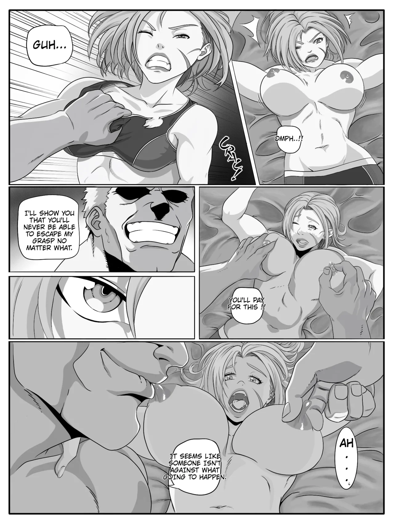 Psycho nutted porn comic picture 3
