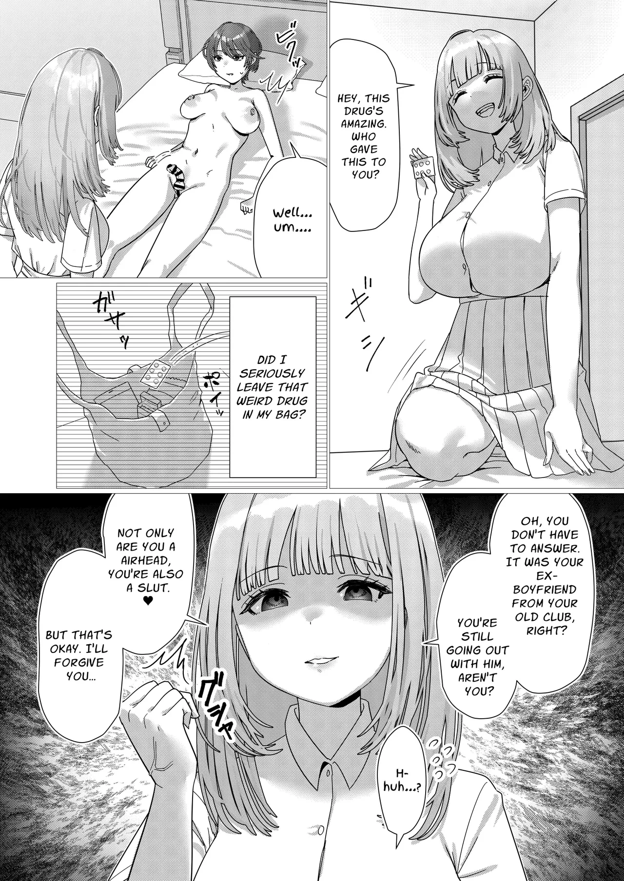 Punish Your Slutty Girlfriend With A Futa Dick porn comic picture 13