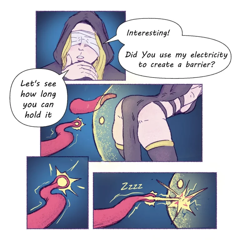 Punishment for Necromancer porn comic picture 5