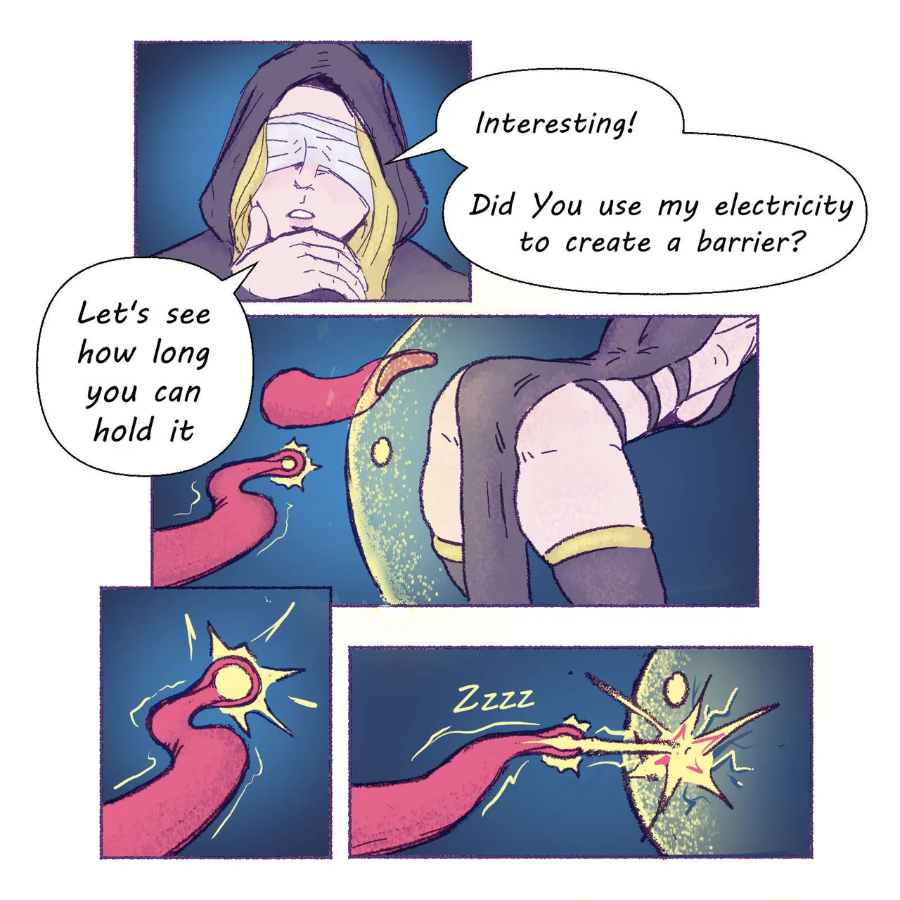 Punishment for Necromancer porn comic picture 5