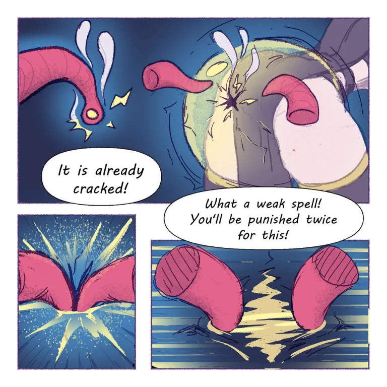 Punishment for Necromancer porn comic picture 6