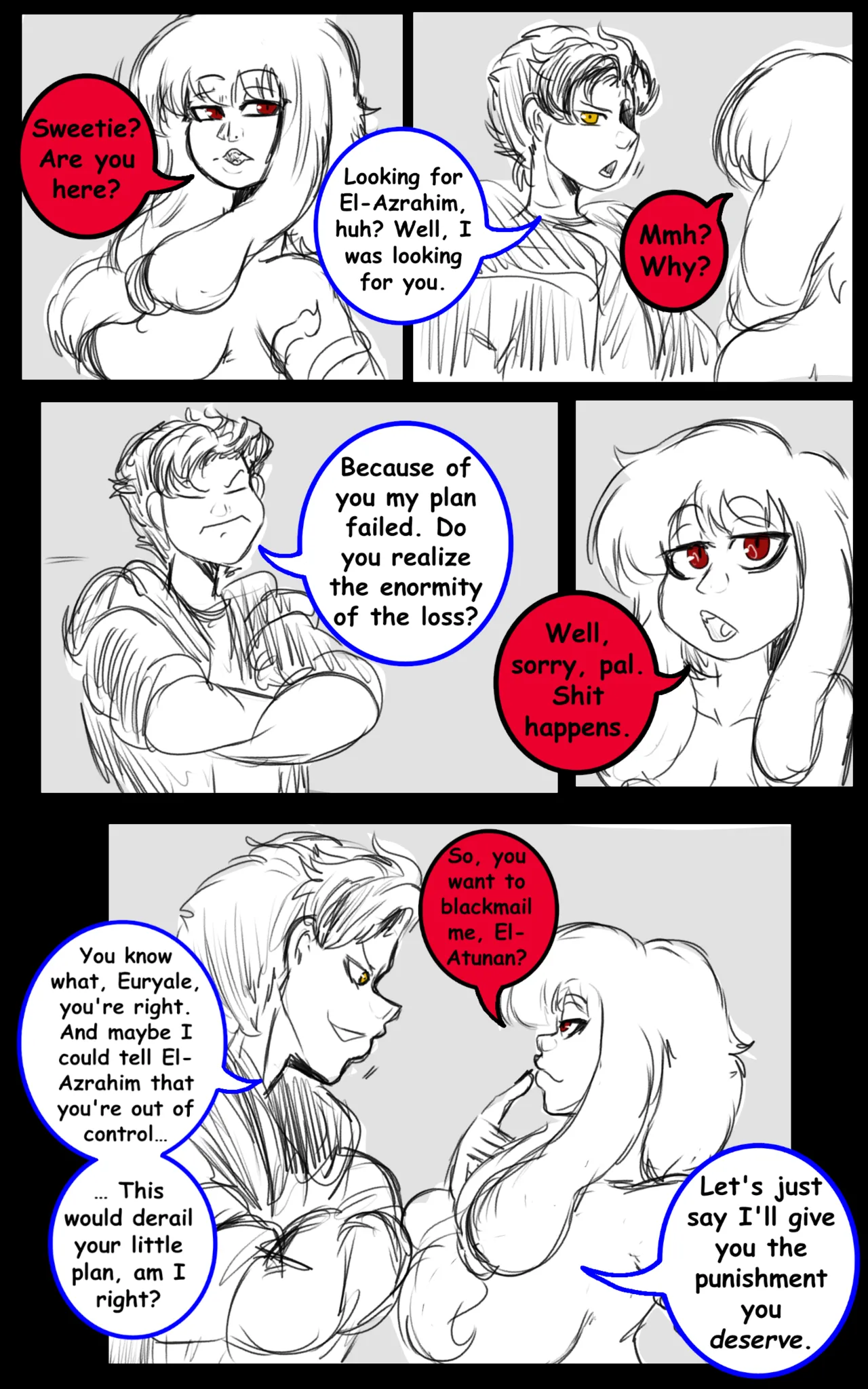Punishment for the Little Arrogant Snake porn comic picture 3