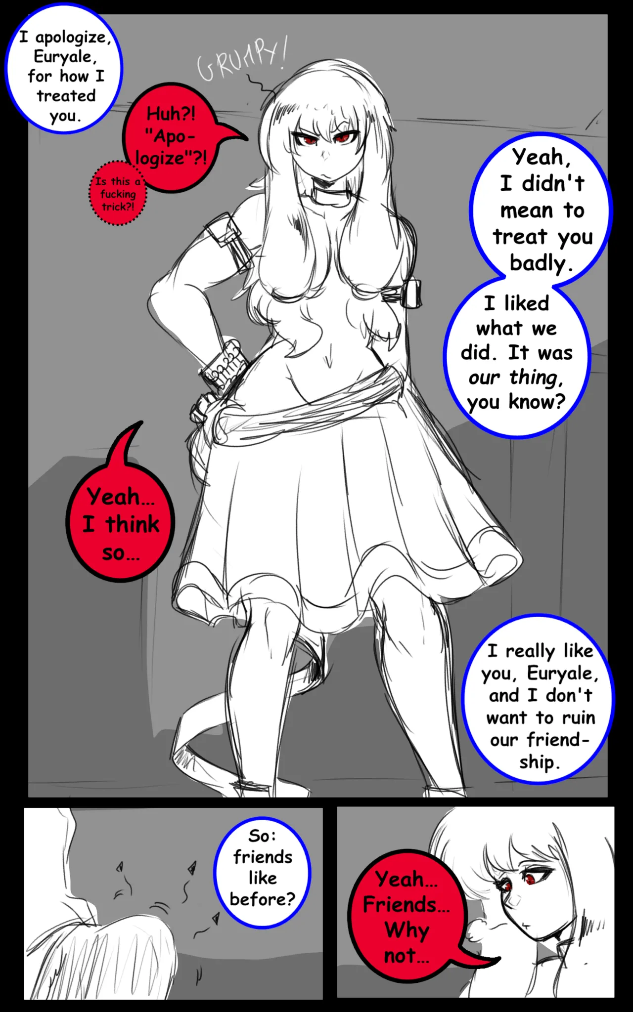 Punishment for the Little Arrogant Snake porn comic picture 31