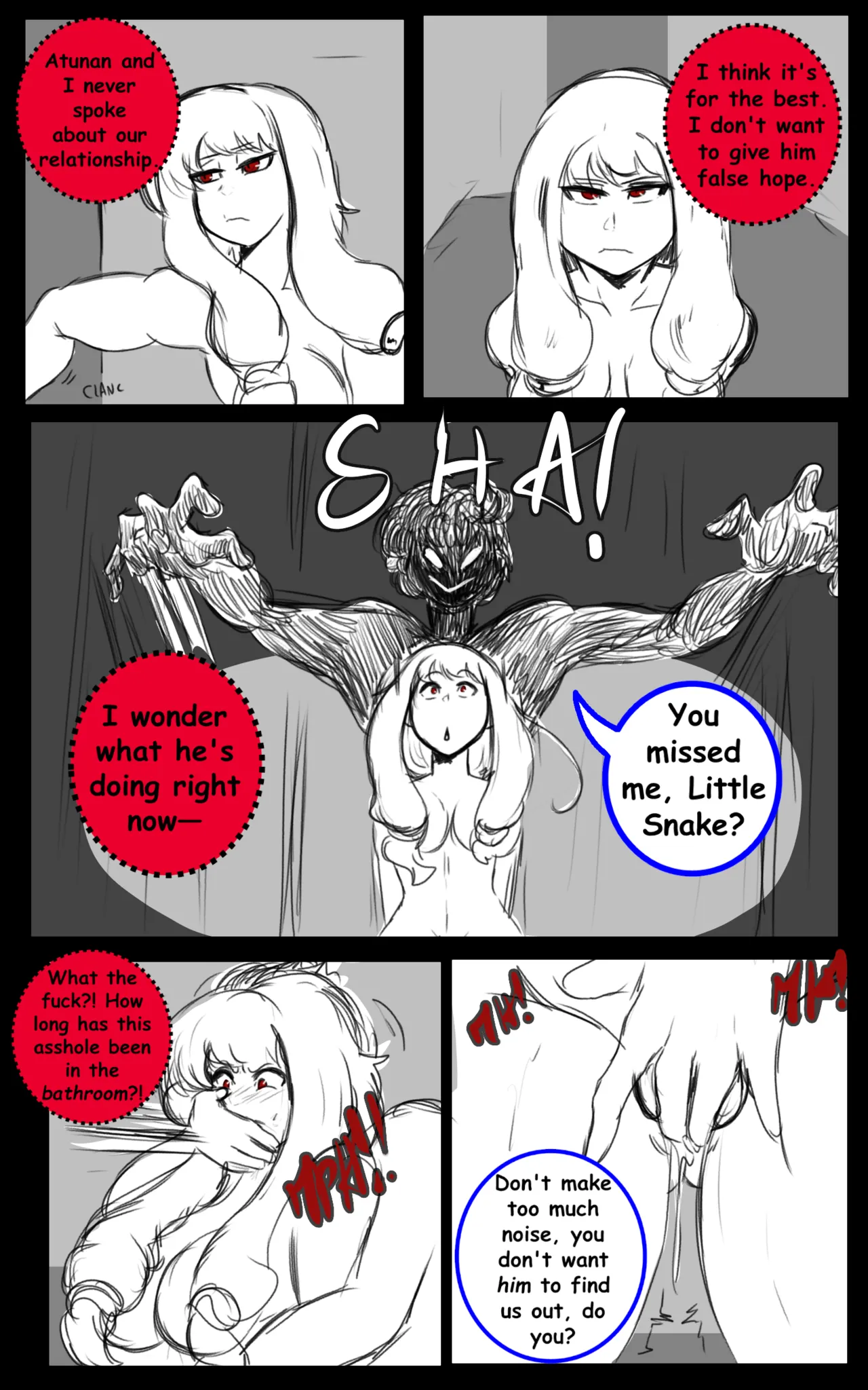 Punishment for the Little Arrogant Snake porn comic picture 40