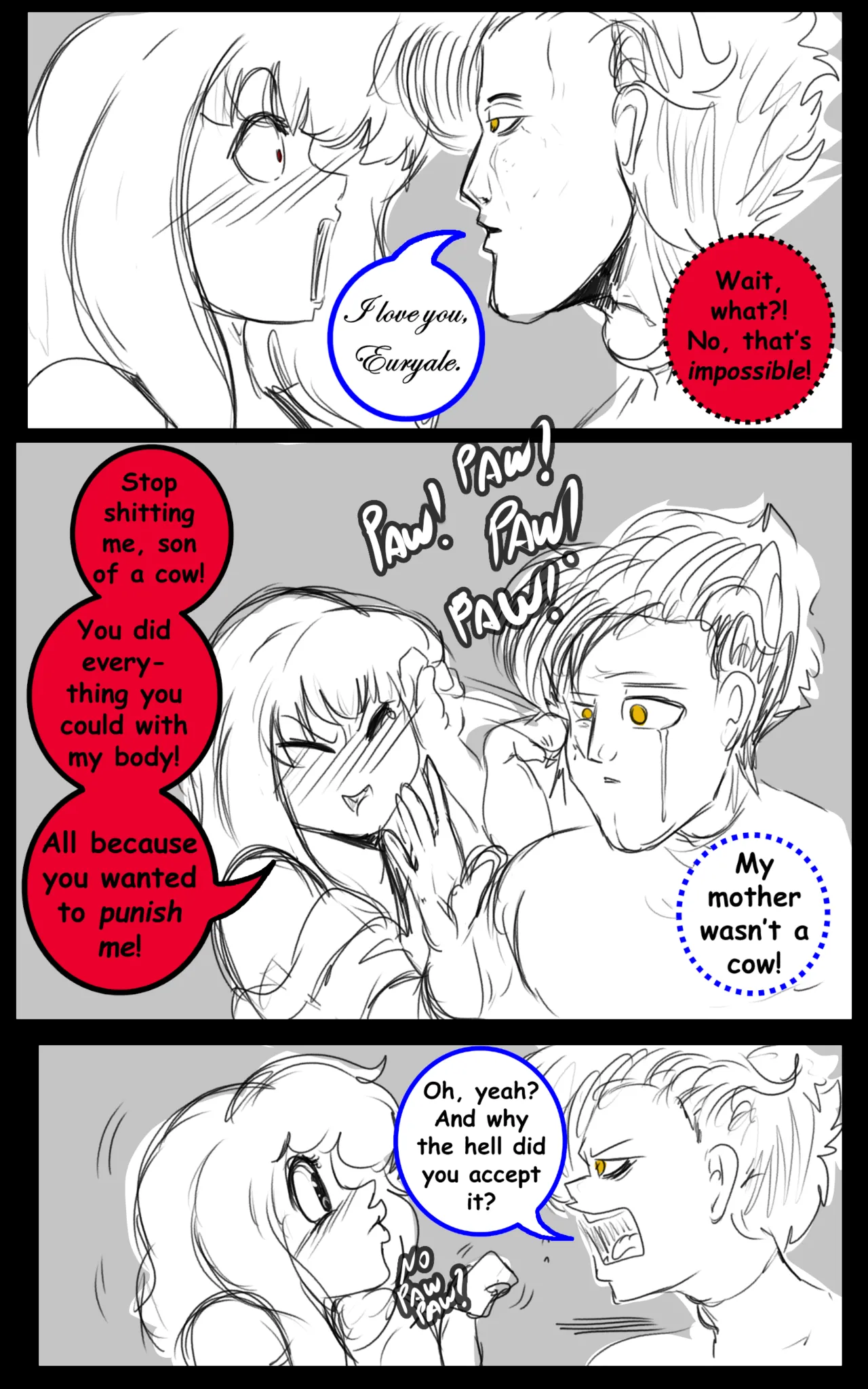 Punishment for the Little Arrogant Snake porn comic picture 49