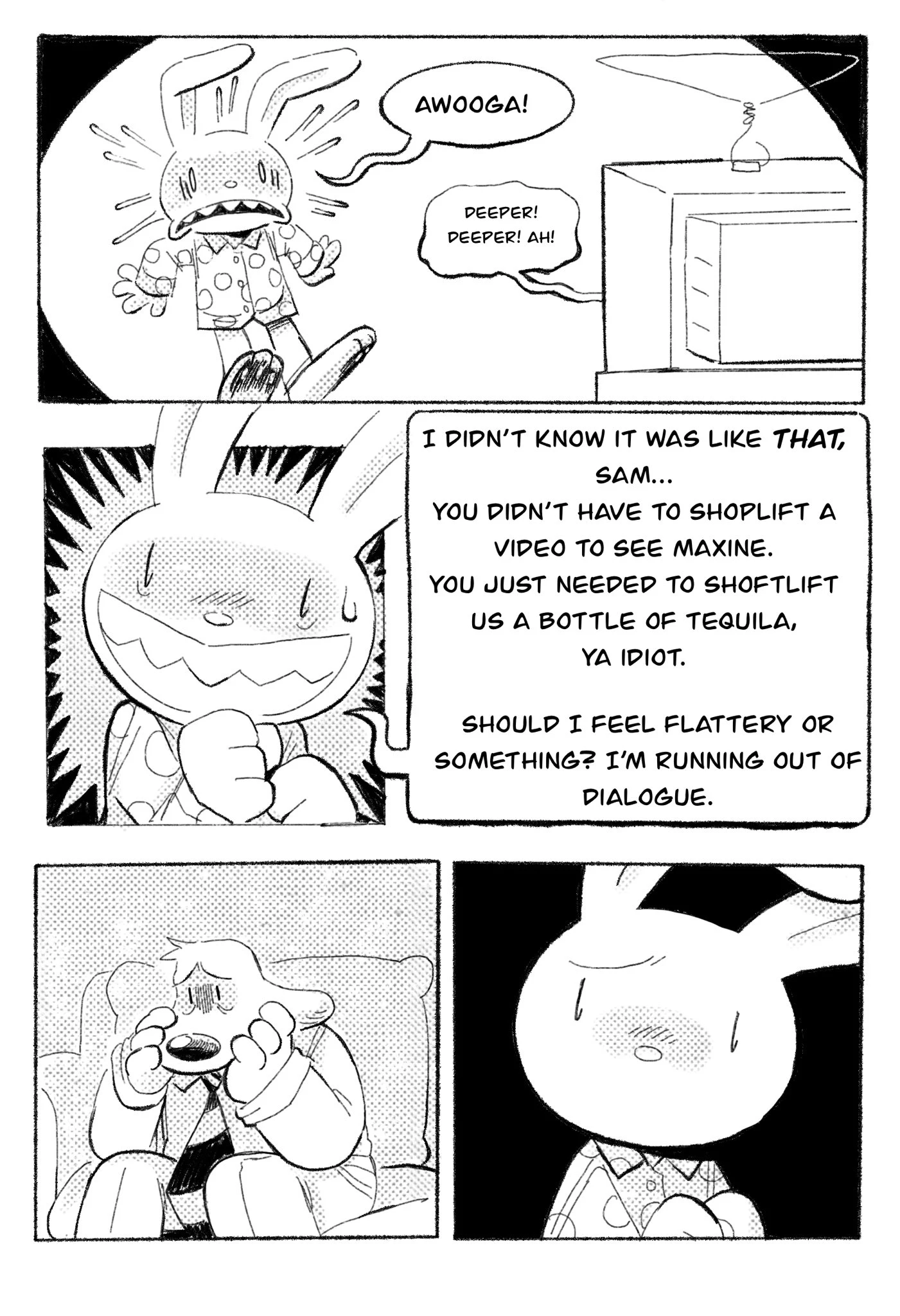 Rabbit hole porn comic picture 11