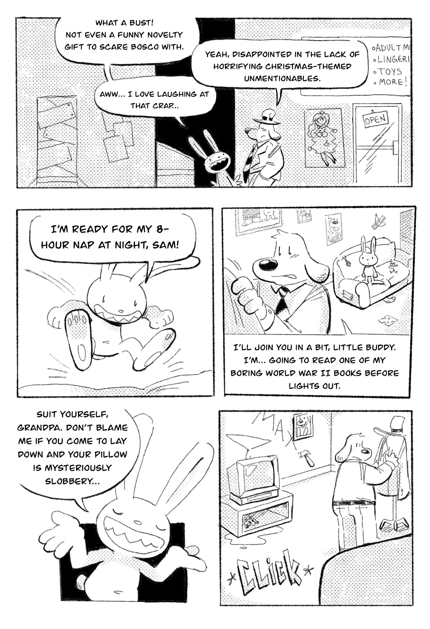 Rabbit hole porn comic picture 4