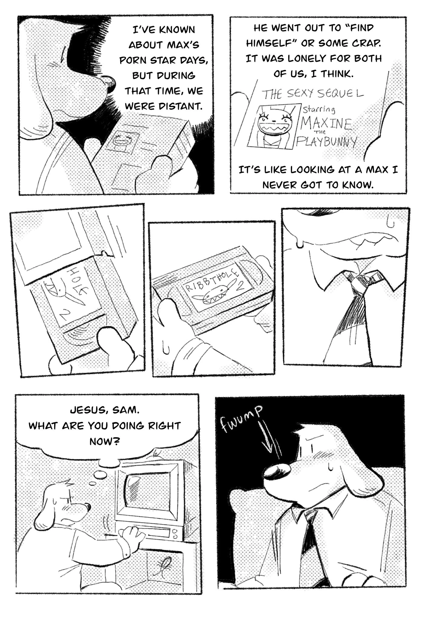 Rabbit hole porn comic picture 5