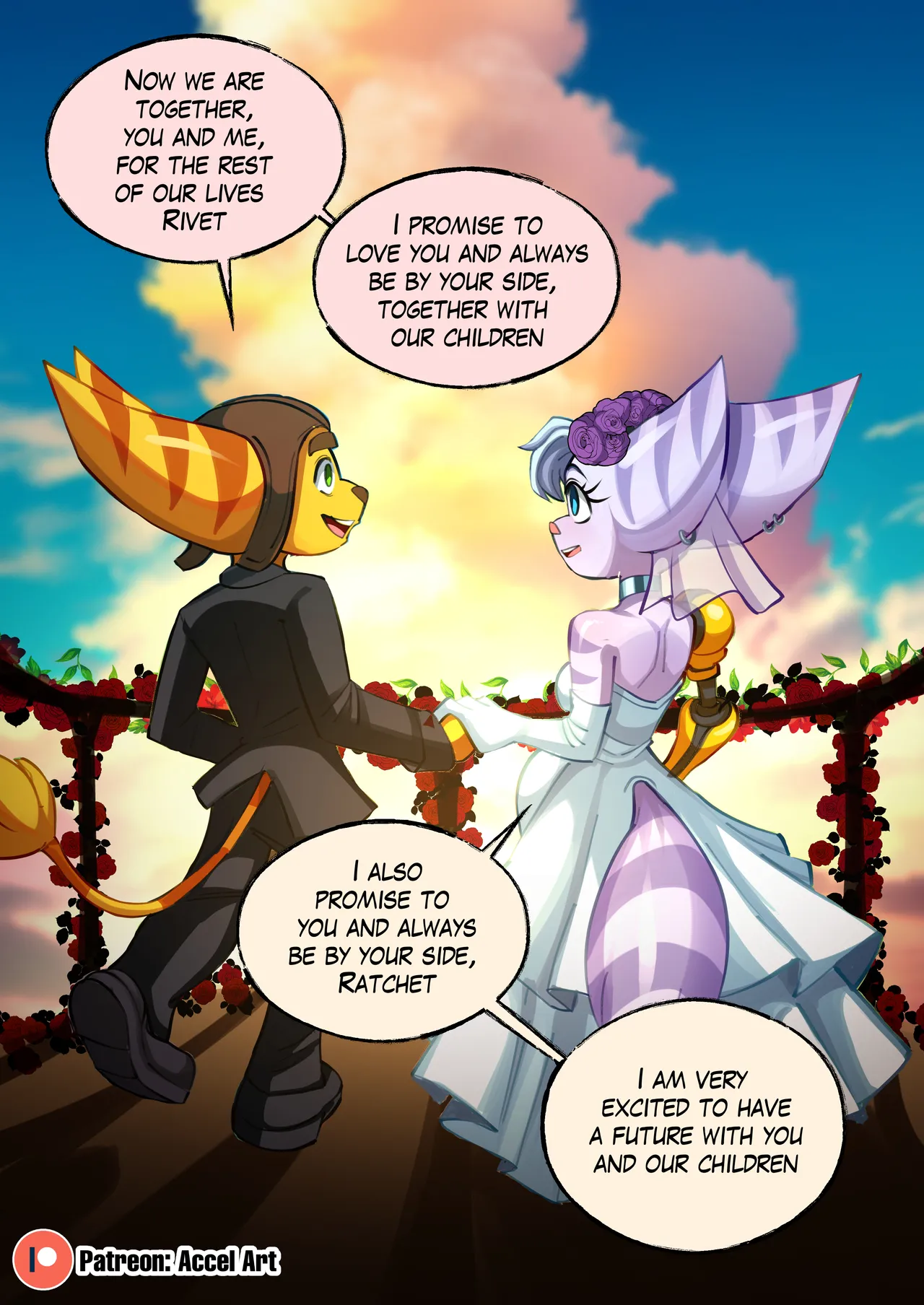 Ratchet Rivet. Passionate Rifts porn comic picture 33