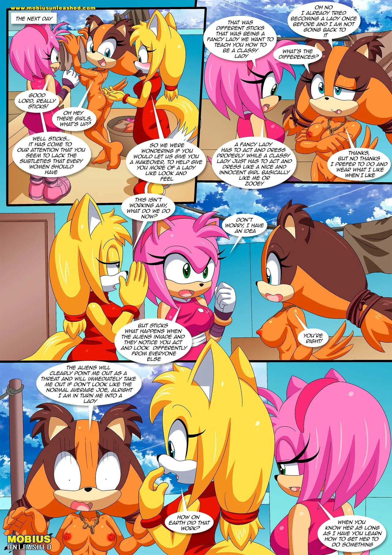Releasing Your Inner Wild Side porn comic picture 7