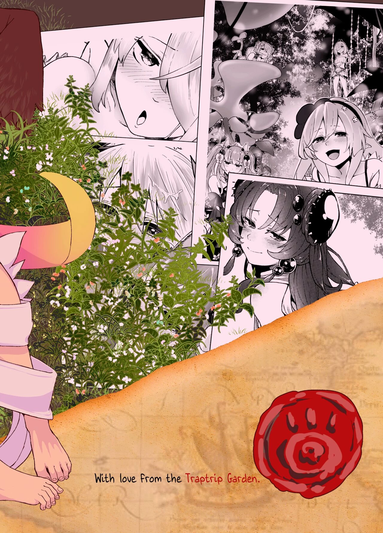 Report of the Expedition into the Enchanted Forest | "Kowaku no Mori" Chousa Houkokusho - With love from the Traptrip Garden porn comic picture 17