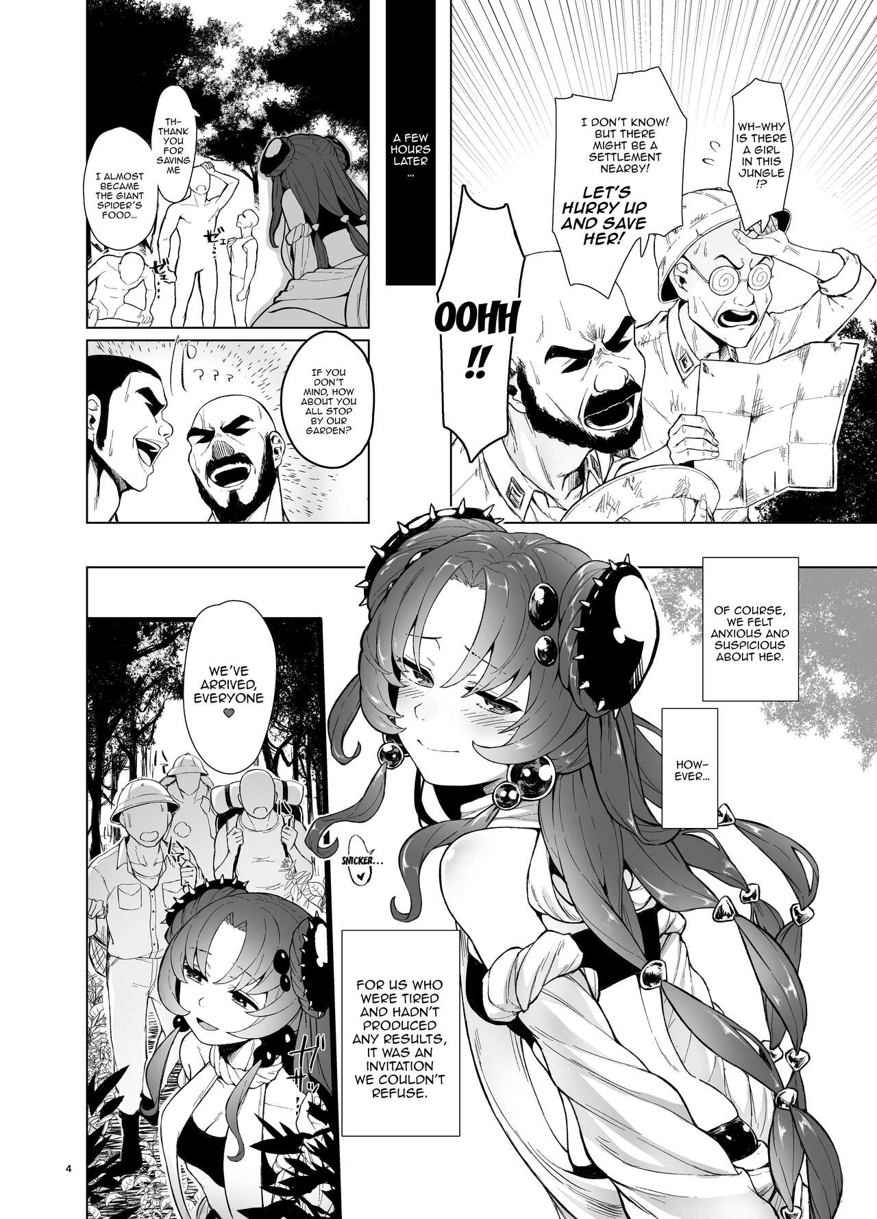 Report of the Expedition into the Enchanted Forest | "Kowaku no Mori" Chousa Houkokusho - With love from the Traptrip Garden porn comic picture 3