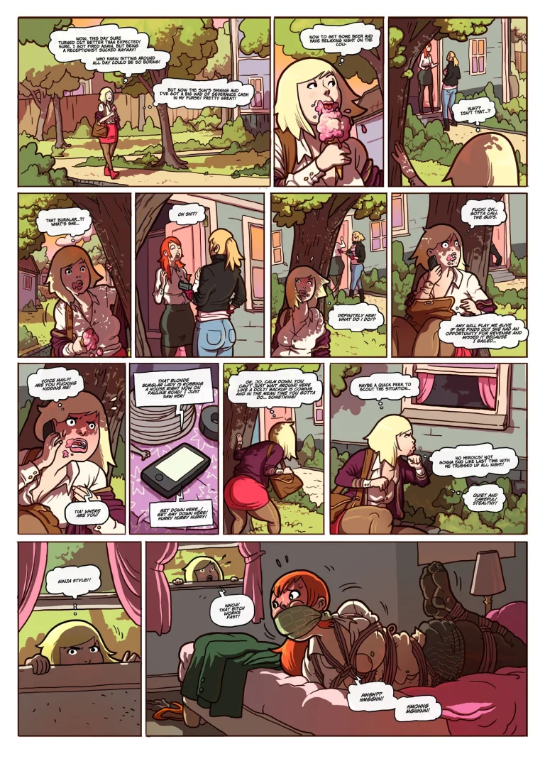 Rescue Jo porn comic picture 1