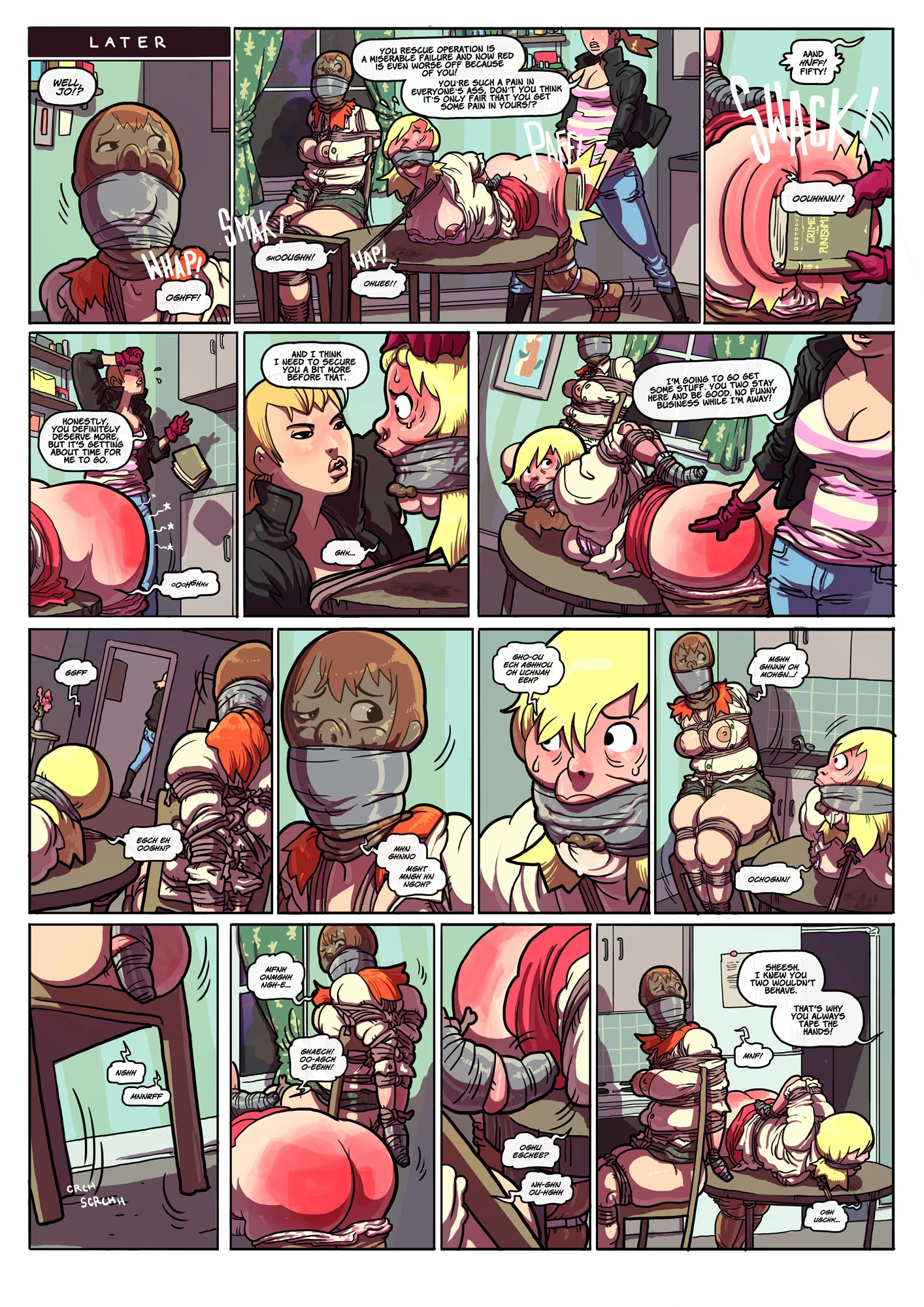 Rescue Jo porn comic picture 3