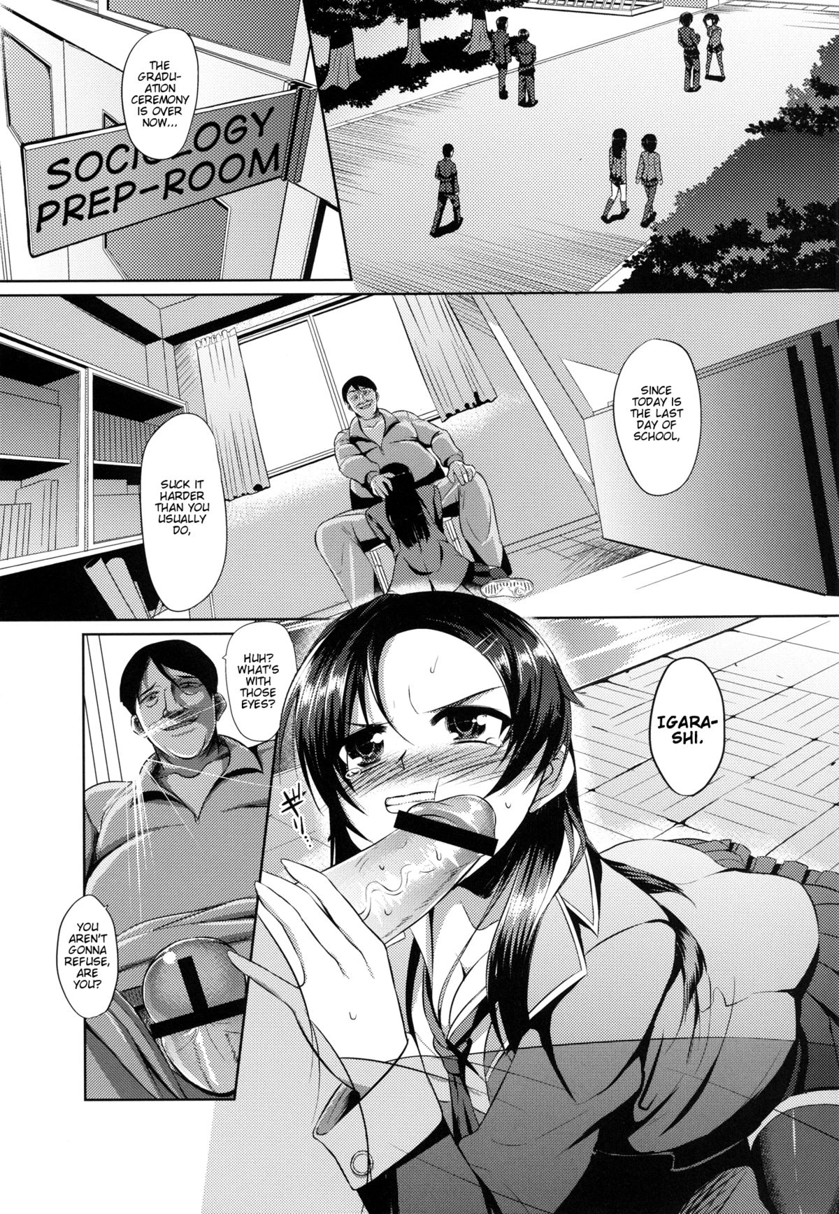 Retribution!! Bully Revenge!! | Ouhou!! Ijime Revenge!! porn comic picture 1