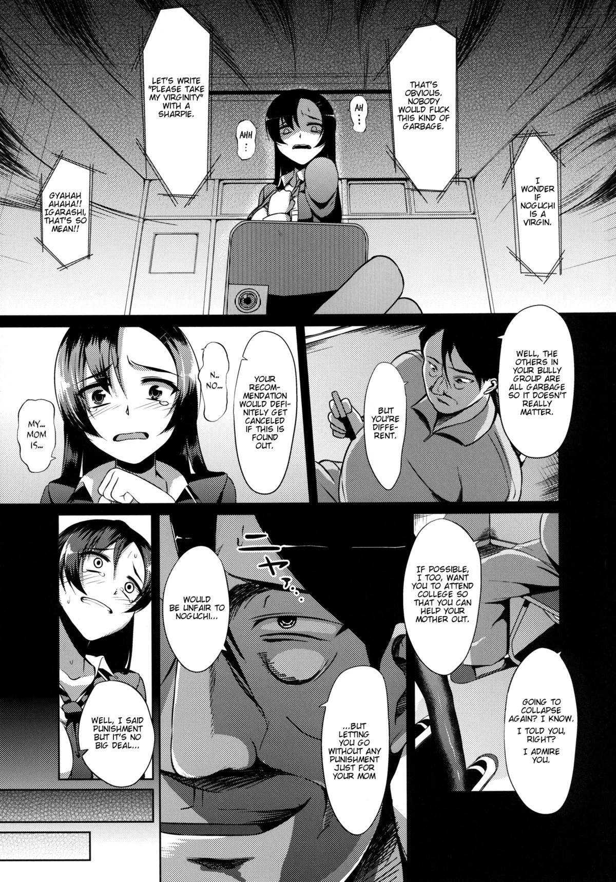 Retribution!! Bully Revenge!! | Ouhou!! Ijime Revenge!! porn comic picture 7