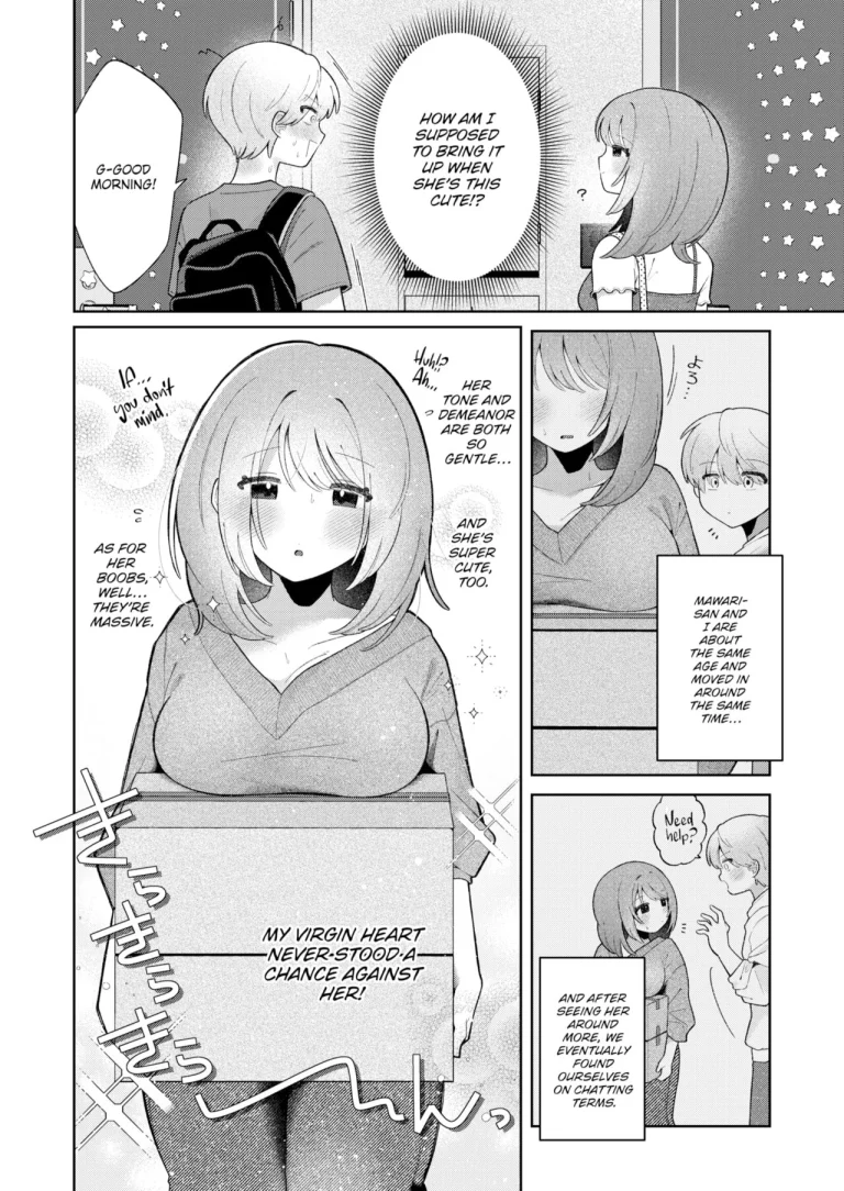 Revealing the Neighbor's Secret porn comic picture 2