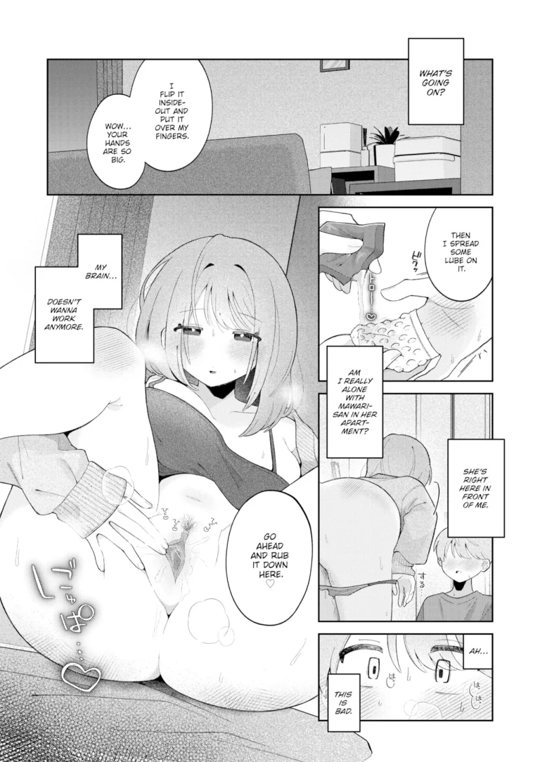 Revealing the Neighbor's Secret porn comic picture 9