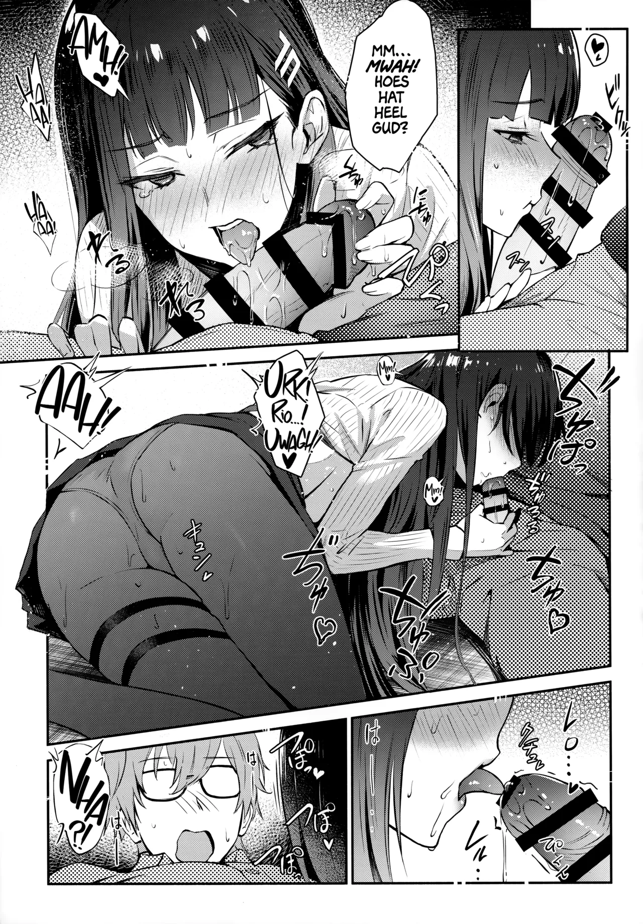 Rio Wants to Be Swept off Her Feet | Rio-chan wa Otosaretai porn comic picture 13