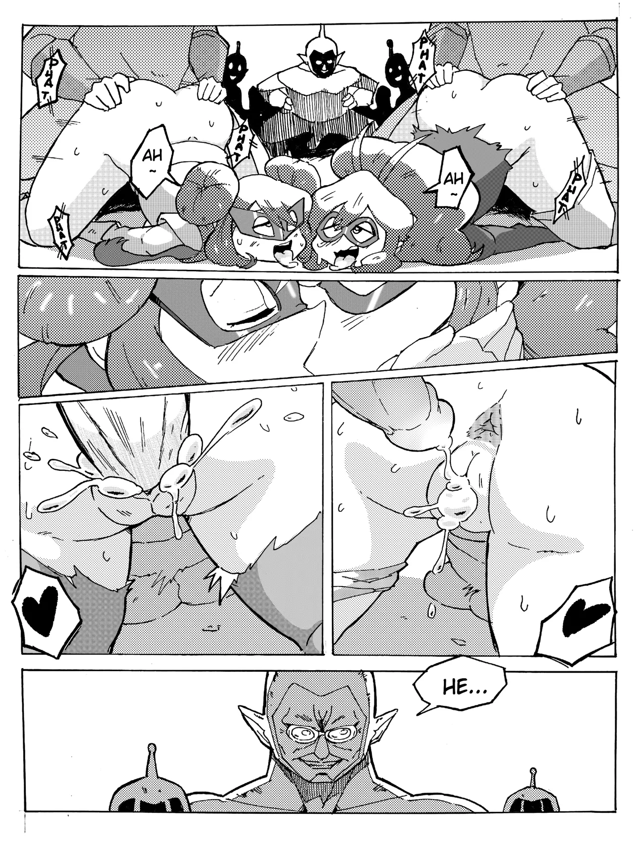 Riolu Girl & Gible Girl: Pound Town porn comic picture 11
