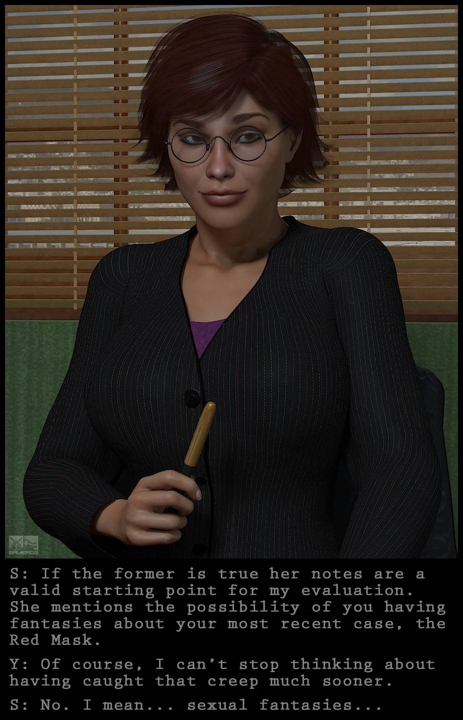 Risky Therapy porn comic picture 3