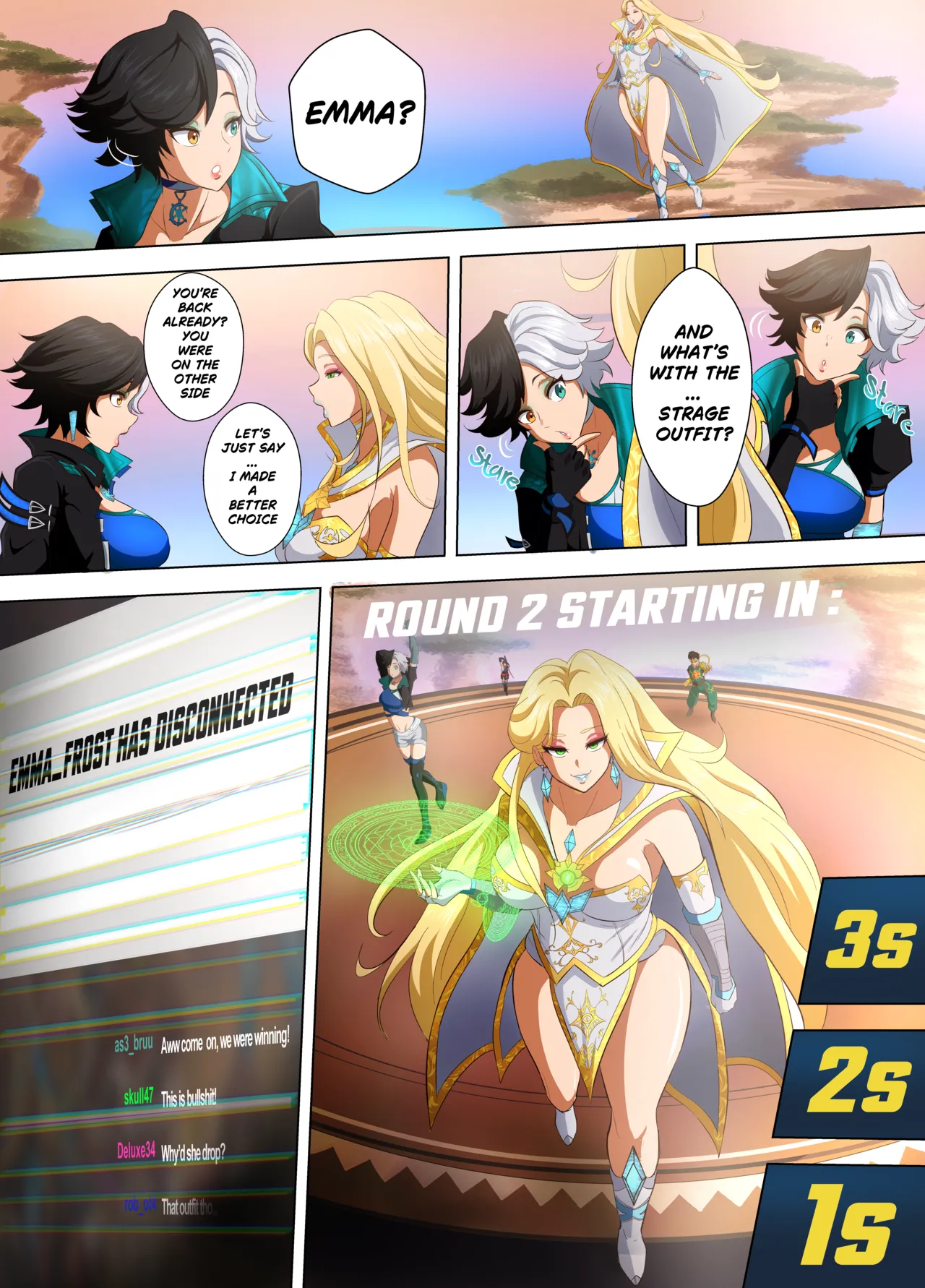 Rivals: Sore Loser porn comic picture 11