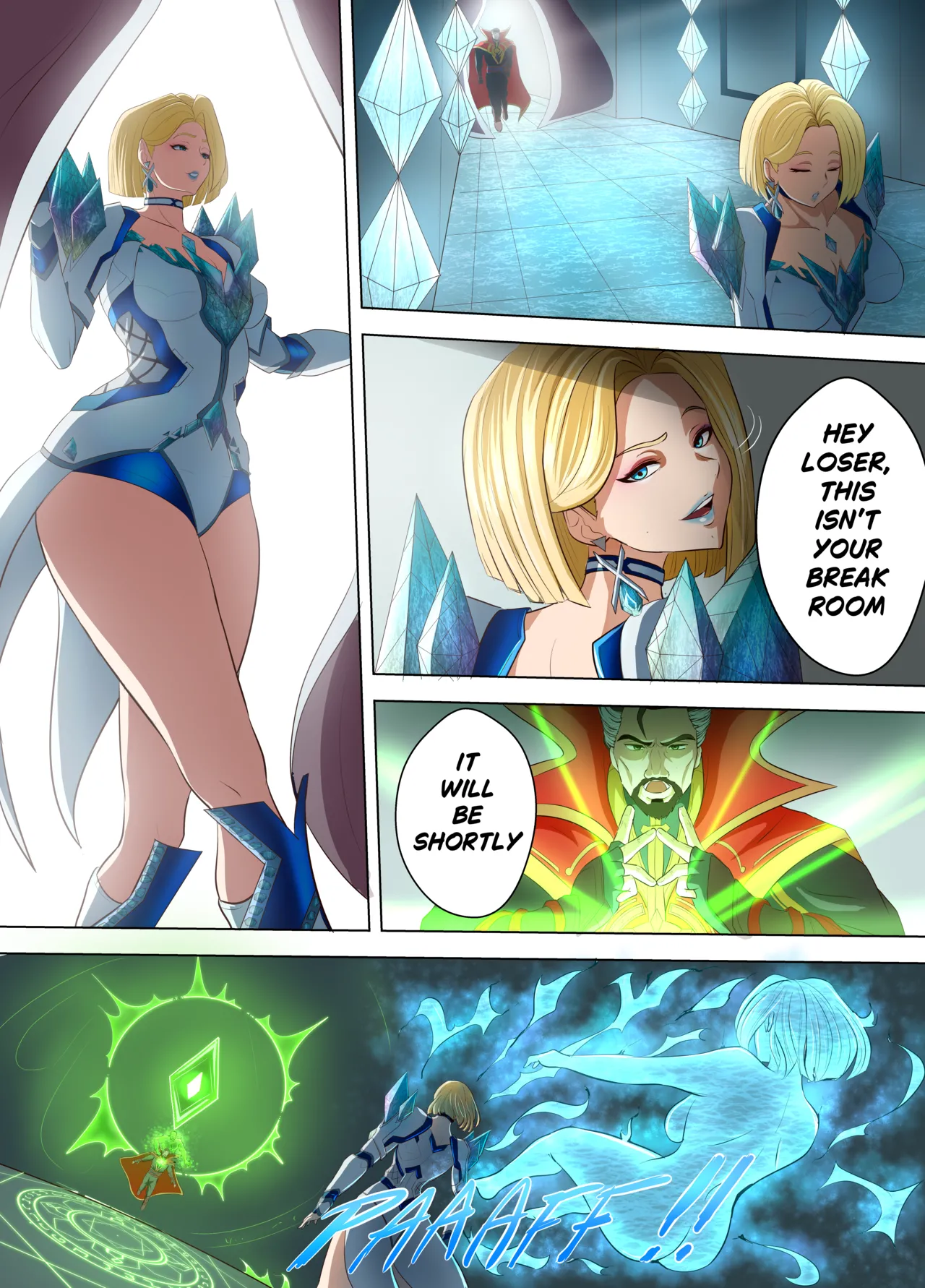 Rivals: Sore Loser porn comic picture 2