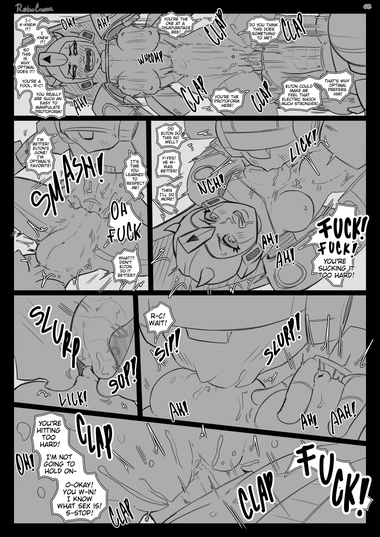 Roboformers porn comic picture 9
