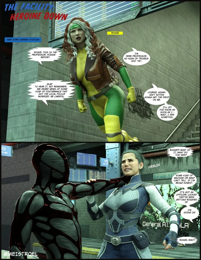Rogue - The Facility porn comic picture 1