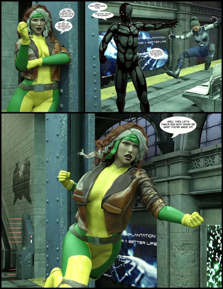 Rogue - The Facility porn comic picture 2