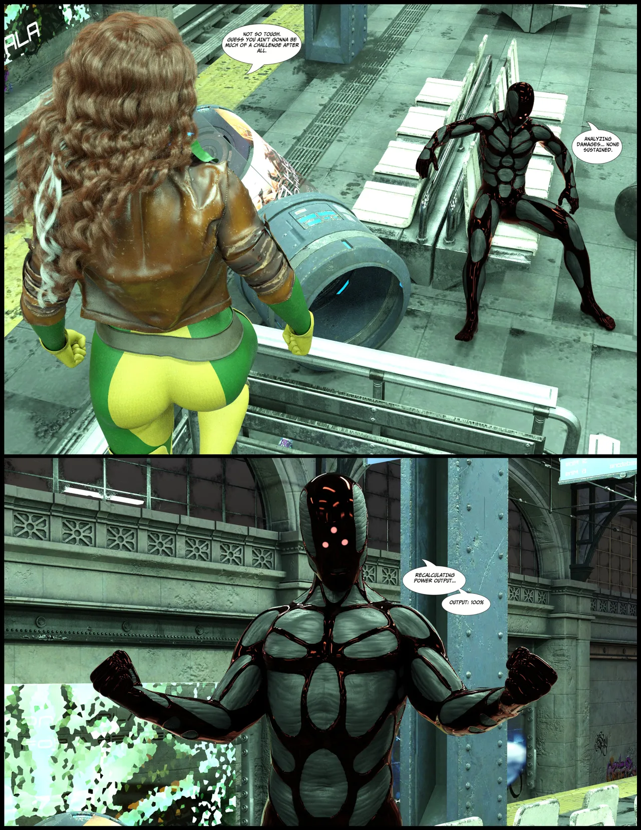 Rogue - The Facility porn comic picture 4