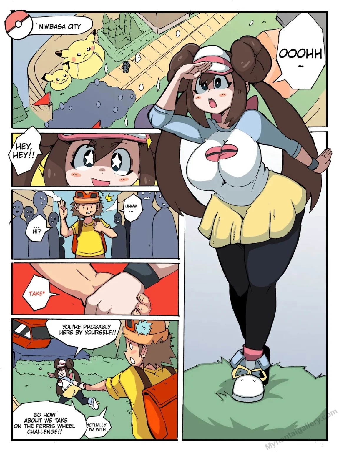 Rosa's challenge porn comic picture 1