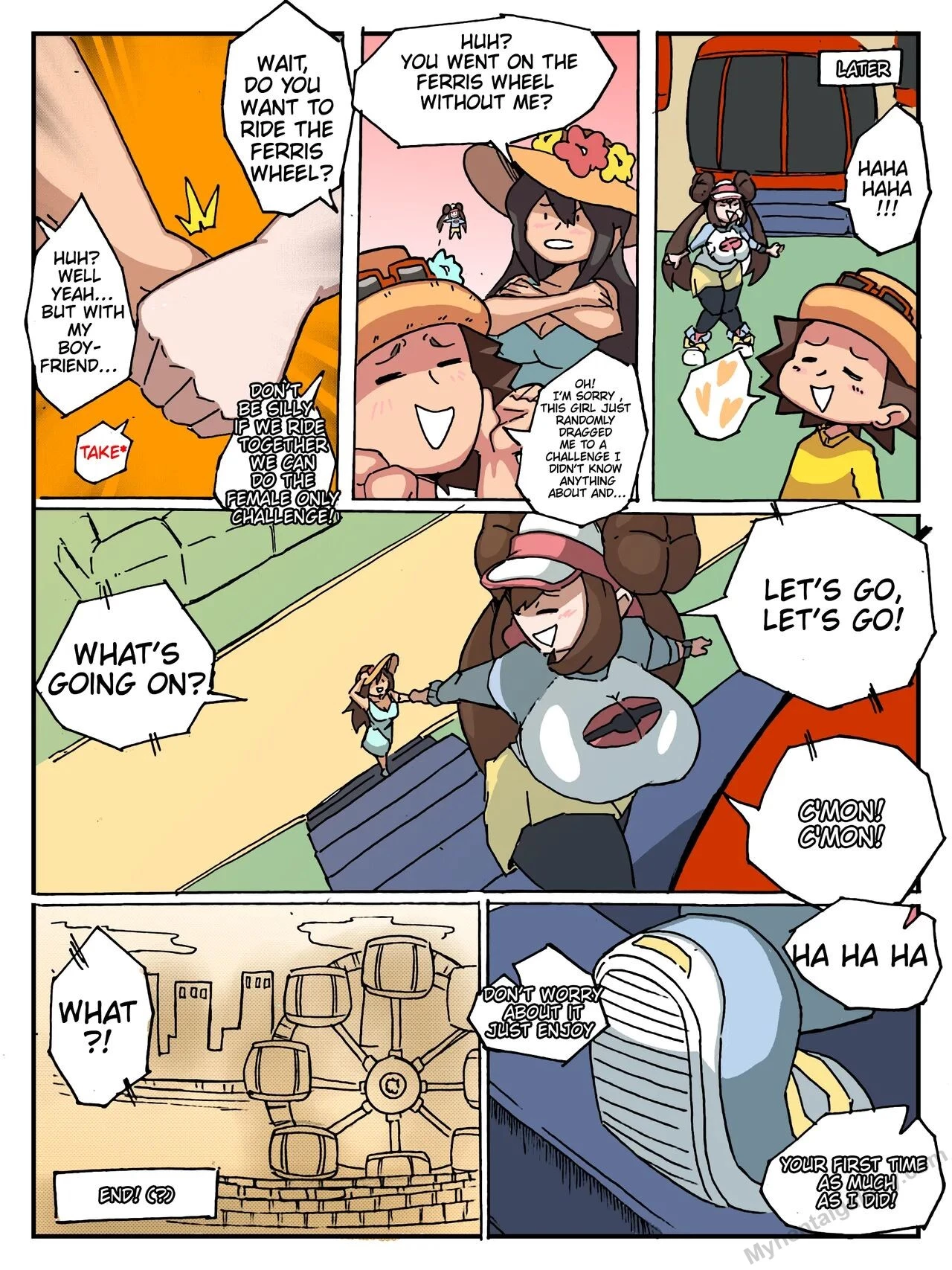 Rosa's challenge porn comic picture 12