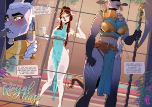Royal Tease porn comic picture 1